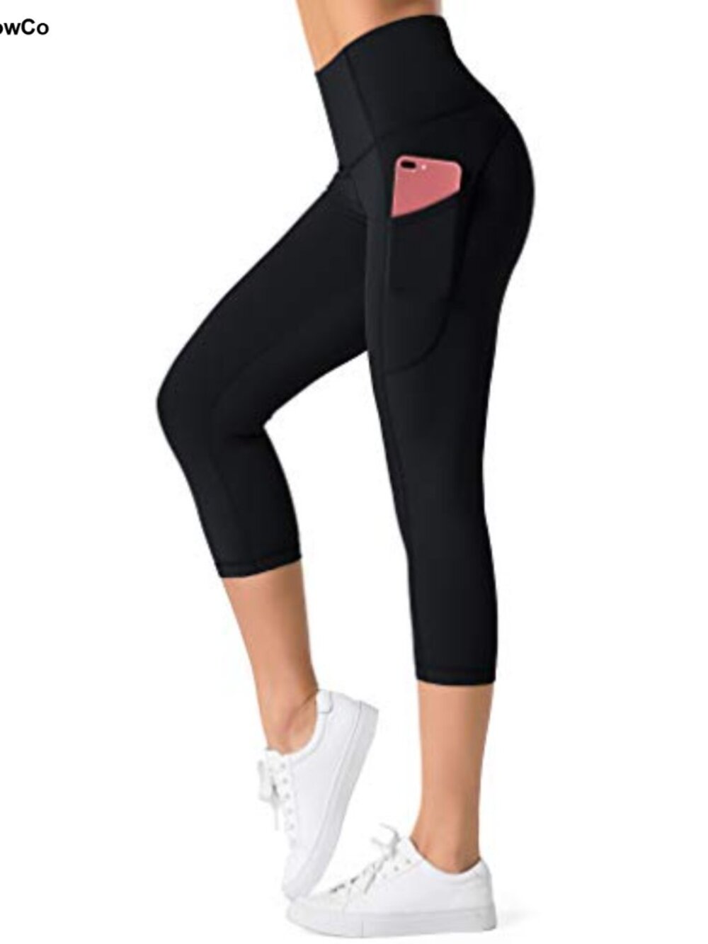 High Waisted Yoga Leggings 3 Pockets Tummy Control Workout Pants